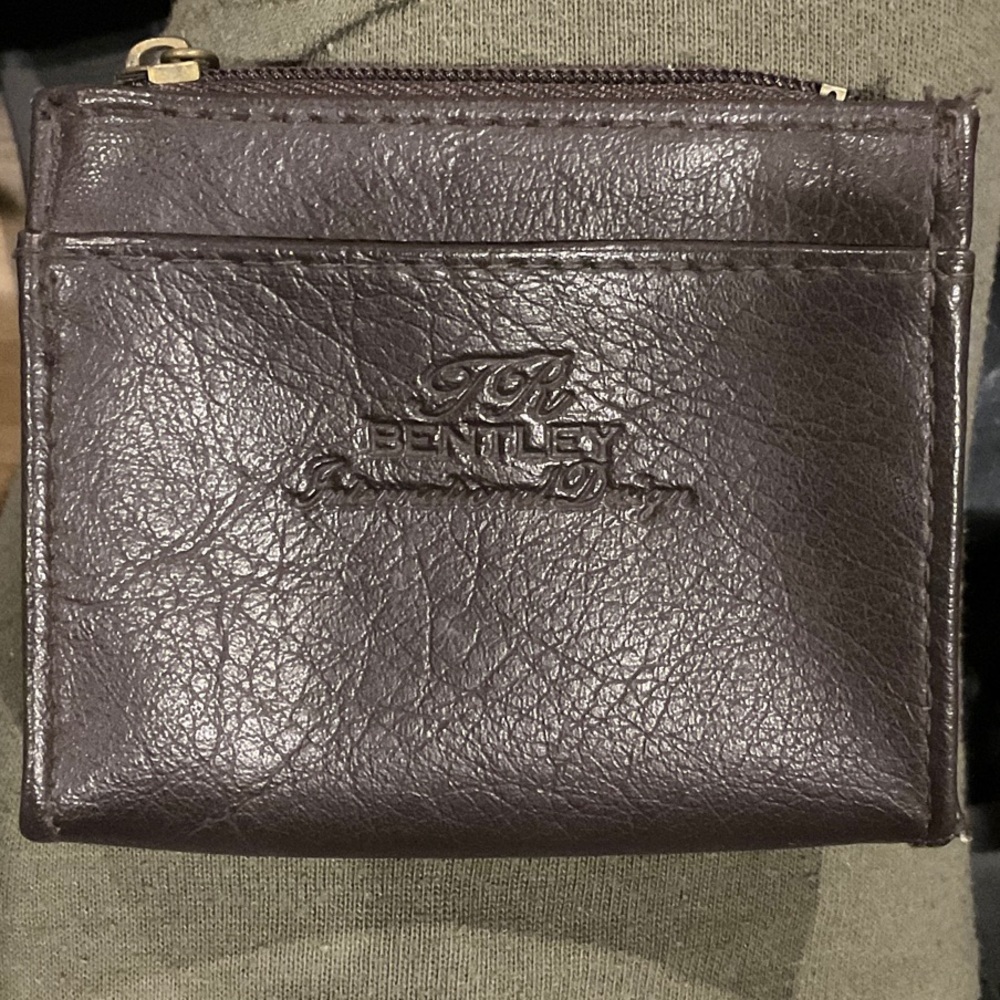 TR Bentley Brown Leather Wallet